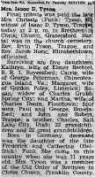 Tyson Obituary